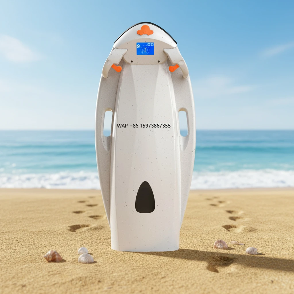 WOWEI Electric Surfing Floating Board Swimming Water Ski Board Handheld Propeller Powered PP Material Surfboard Bodyboard