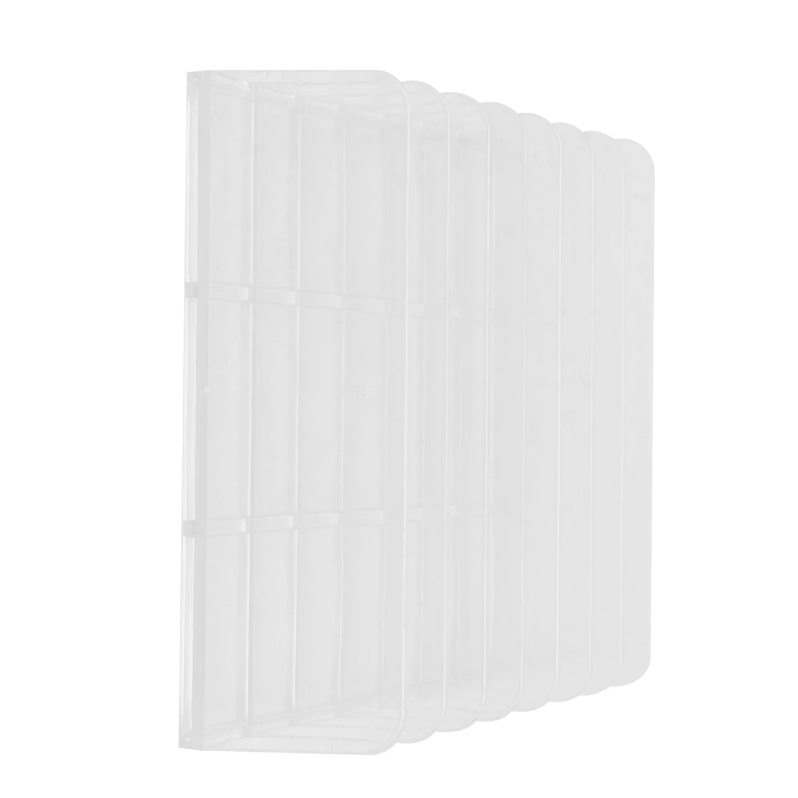 1 Stück Mehrzweck-Rack, große Kapazität, Lidschatten-Aufbewahrung, Schnallen-Design, robuste Make-up-Finishing-Box für Tischplatte