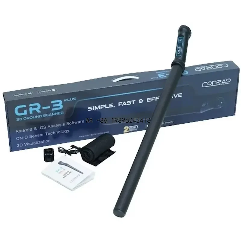 Wmwmnu for GROUND-TECH GR3 Plus Deep Seeking 3D Metal Detector Dual Sensor Hot Sale