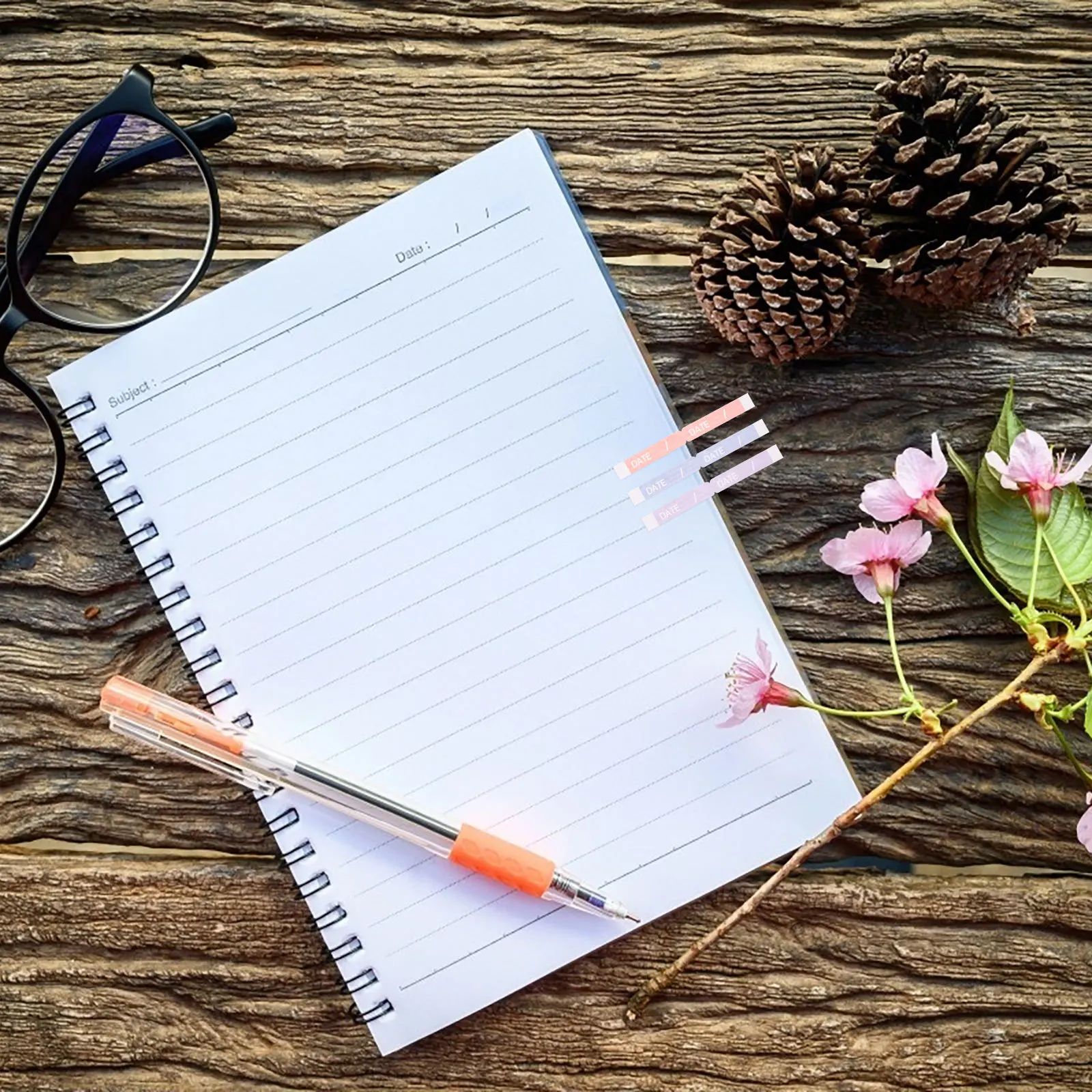 3 أكياس علامات تبويب الصفحات الورقية مجموعة ملصقات علامة ذاتية اللصق للكتب والدفاتر والمكتب والمدرسة تستخدم وسادات مذكرة لاصقة قابلة للكتابة