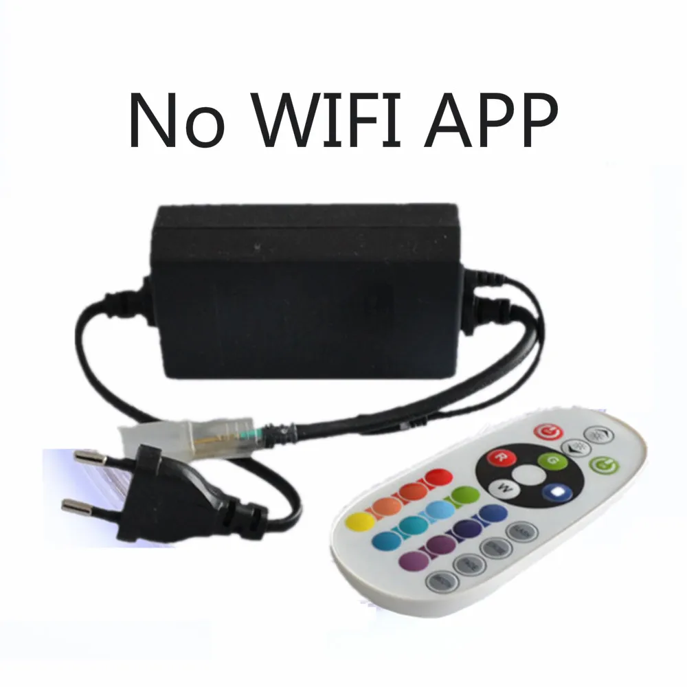 Kontroler Bluetooth 220V RGB sterowanie taśmą LED do telefonu zdalna kontrola aplikacji Bluetooth do sterowania taśmą LED RGB 5050