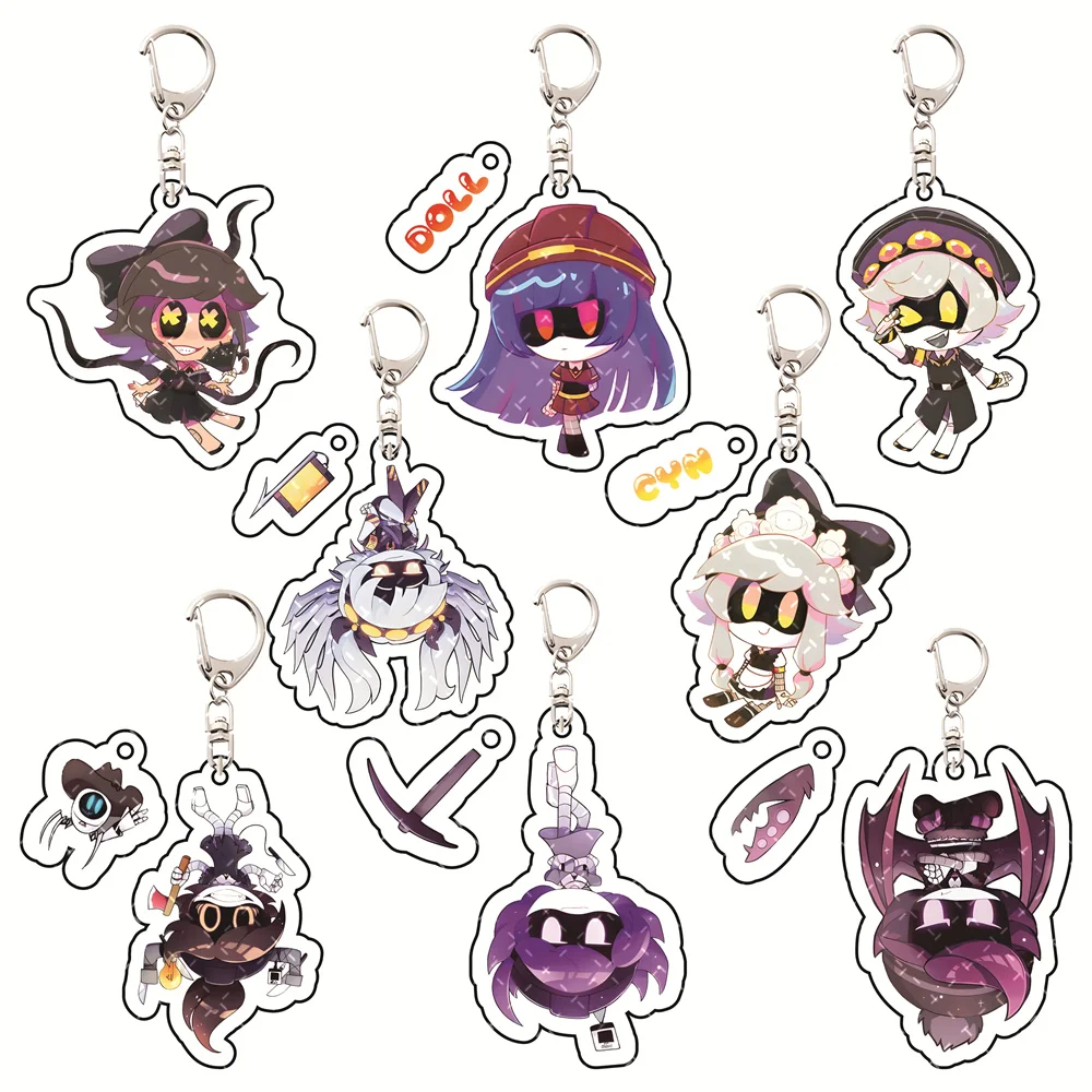Murder Drones Llavero acrílico de 5 cm - Personajes lindos surtidos Periférico de anime Asesino inorgánico Regalo coleccionable para fanáticos