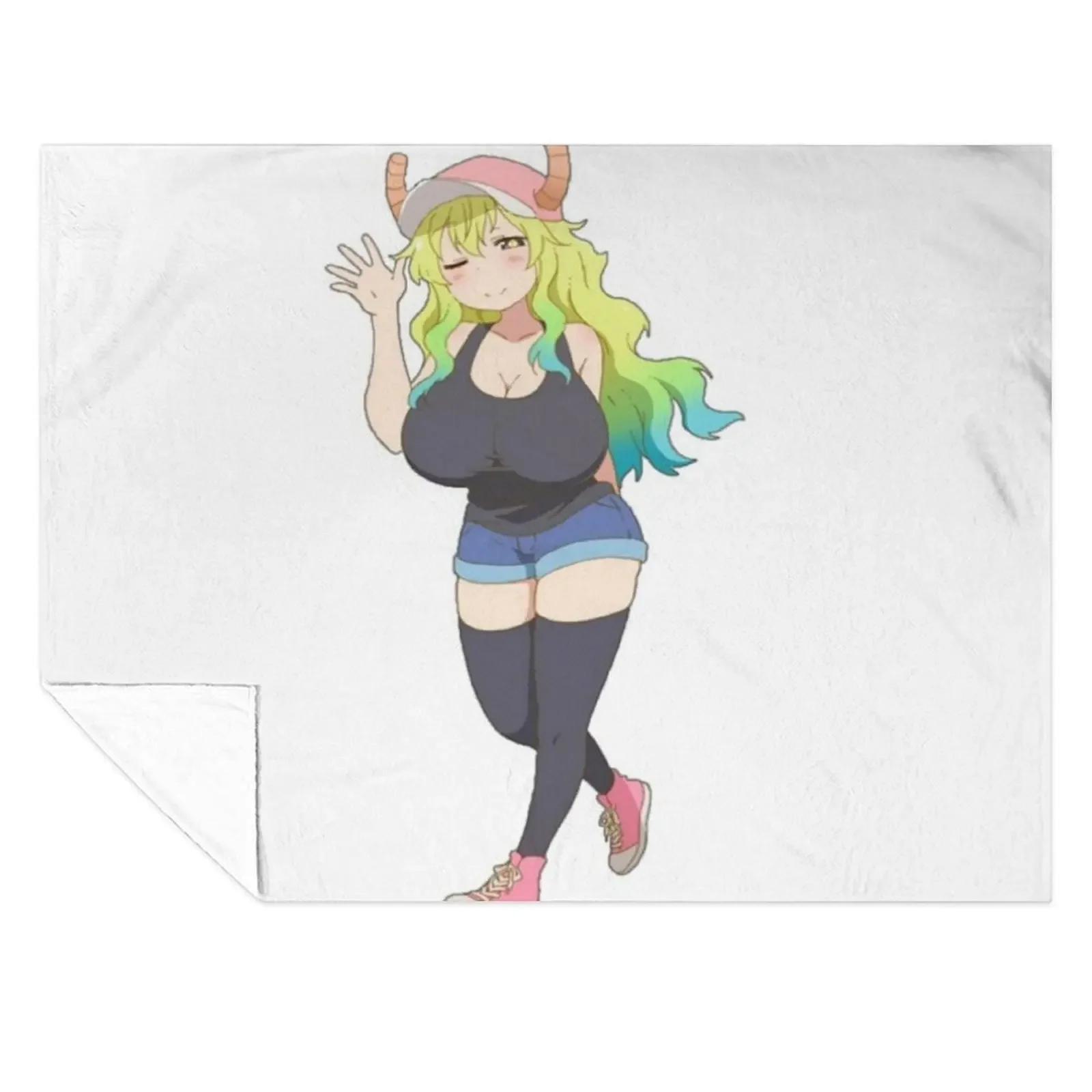 

Lucoa Kobayashi Maid Dragon Throw Blanket Luxury Thicken heavy to sleep Vintage Polar Blankets