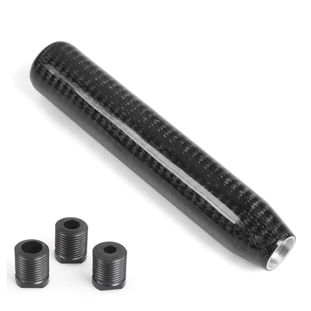 

Универсальная 13 18 см автомобильная ручка переключения передач из углеродного волокна AT MT, ручная замена рычага переключения передач