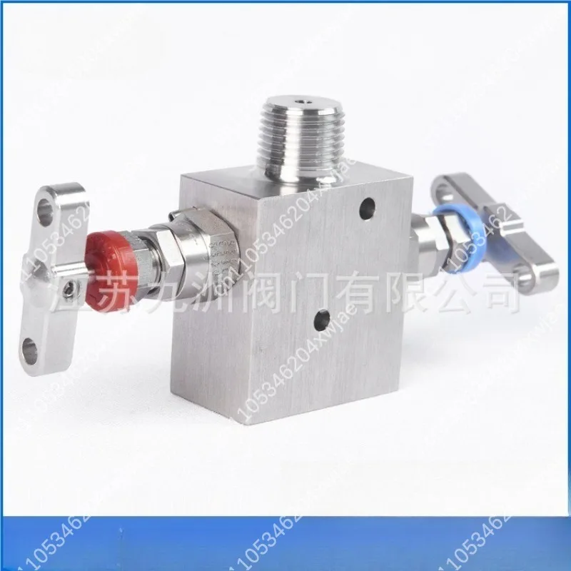 High Performance Two Valve Manifold Cartridge Style Design with Port Threads for Precise Fluid Control