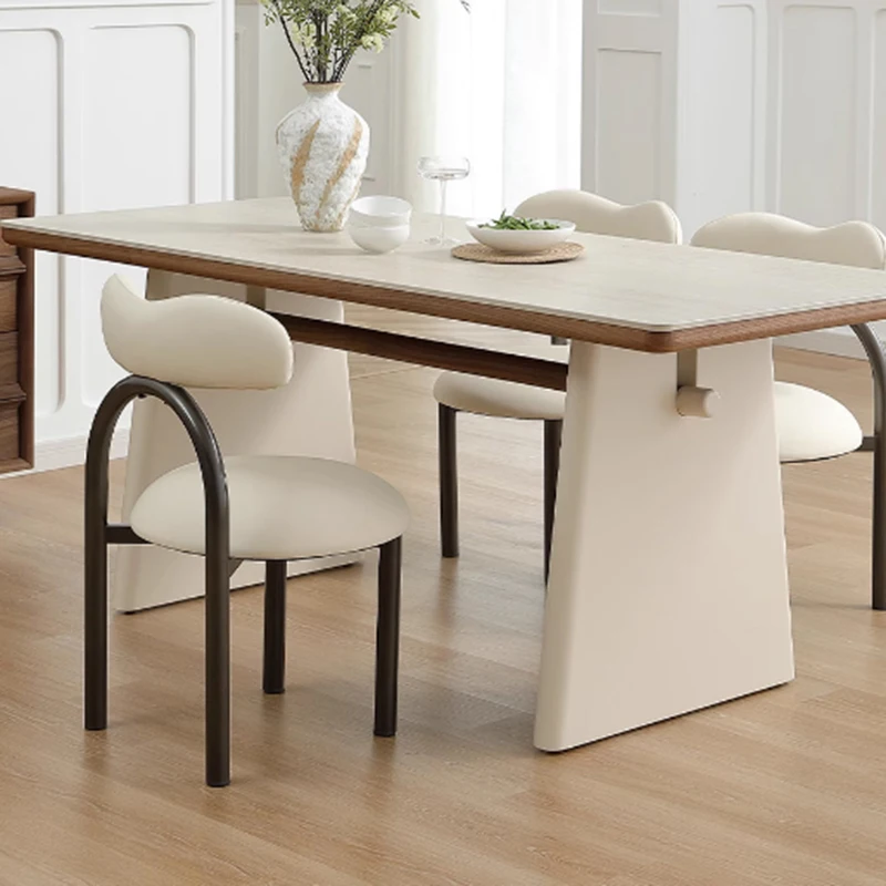 المطبخ مطعم طاولة طعام الشمال الحديثة مكتب الخشب طاولة طعام كراسي غرفة المعيشة صالة Mesas De Comedor أثاث المنزل #6