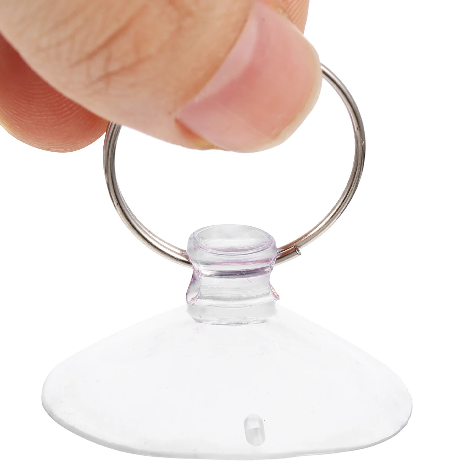 

80 Pcs Suction Cup Keychains Plastic Strong Adhesive Hooks for Tile Glass Table Tops Door Reusable Professional Decor ganization