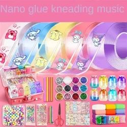 PET Nano Tape Double Sided Tape Knead Music Blowing Bubbles Stress Relief Toys Adhesives Sealers Hardware Home Improvement