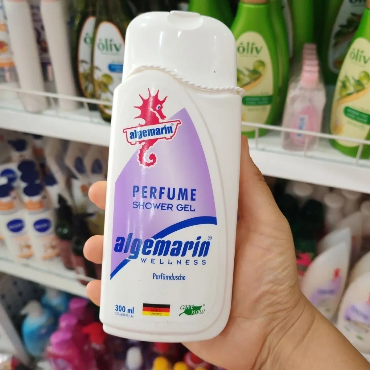 

German Algemarin Seahorse Perfume Body Wash Agimarin 300ml Long Lasting Scent​