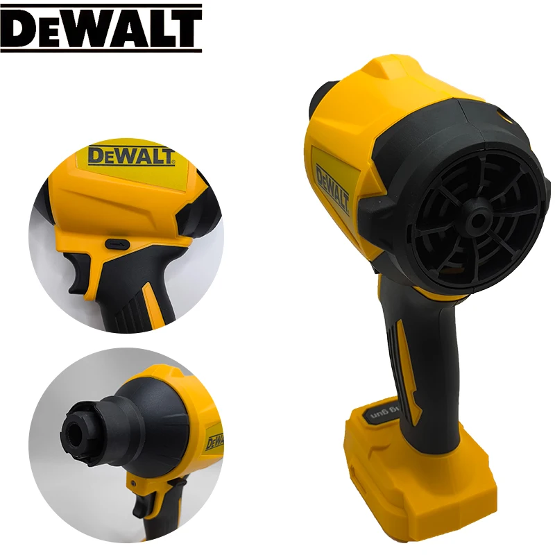 

Беспроводная воздуходувка Dewalt, бесщеточная машина для удаления пыли, электрический пылесос, ручной вентилятор для аккумулятора Dewalt 20V (без аккумулятора)