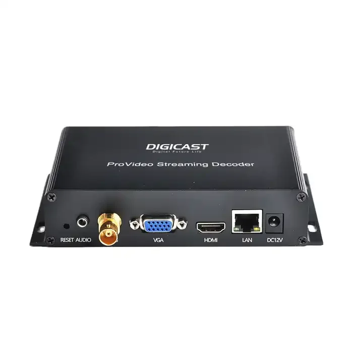 4K HD MI IPTV Decoder H.265 H.264 HD MI VGA CVBS Audio Video Decoder