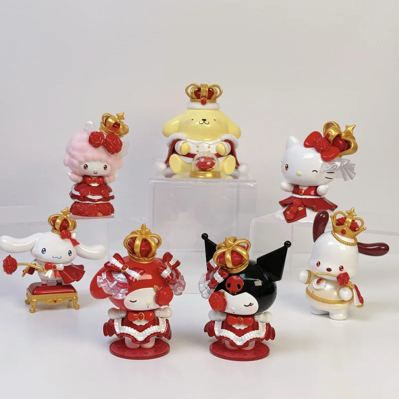 

Trendy Mystery Box Toptoy Sanrio Family Rose Night Series Popular Toys Cute Pendant Figure Ornament Dolls Surprise Children Gift