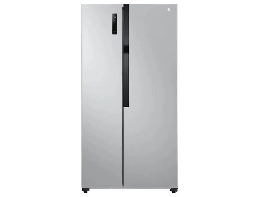 Geladeira/Cooler LG Frost Free Side by Side Prata 509L GC-B187PQAL - 110V