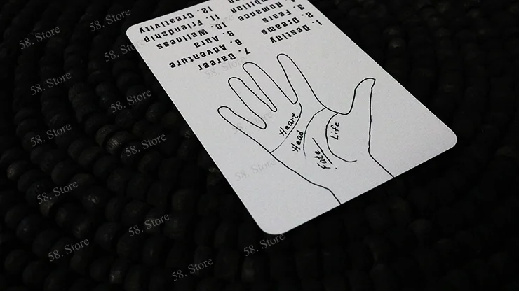 The Palm Reader Card By David Alnwick Magic tricks ( 58 Store Download )