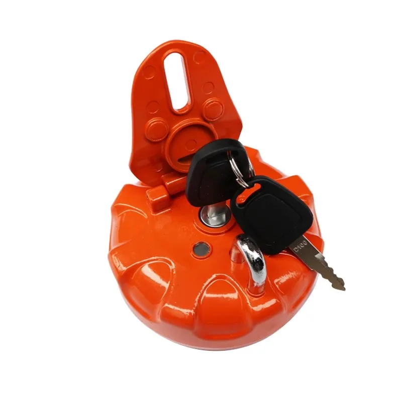 Anti Theft Diesel Oil Fuel Tank Cap Cover With Keys for Doosan DH200