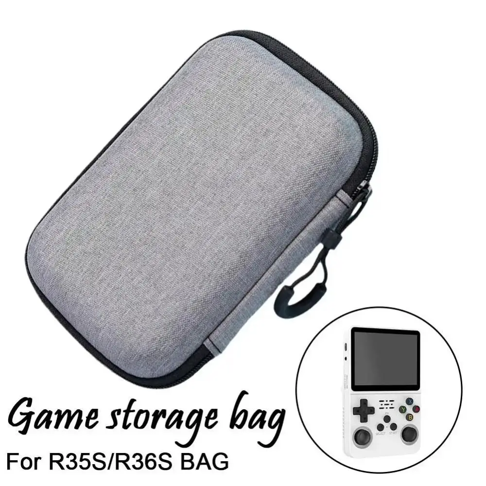 1Pcs Zipper Carry Bag Game Console Case Scratch-resistant Anti-fall Hard Game Console Storage Bag EVA Portable