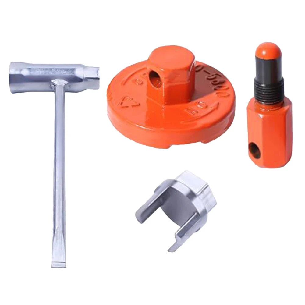 

Flywheel & Clutch Removal Tool Piston Stop Fits 2-stroke ChainsawsThe Tool Allows For Easy Removal Of The Piston Stop