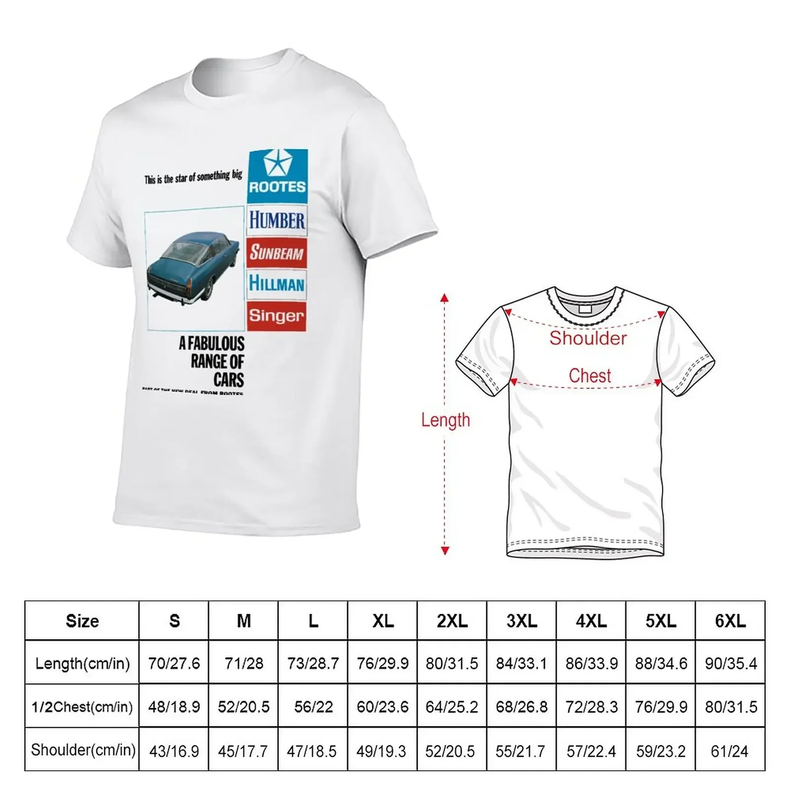 SUNBEAM RAPIER - ROOTES GROUP T-Shirt animal prinfor boys heavyweights for a boy mens white t shirts