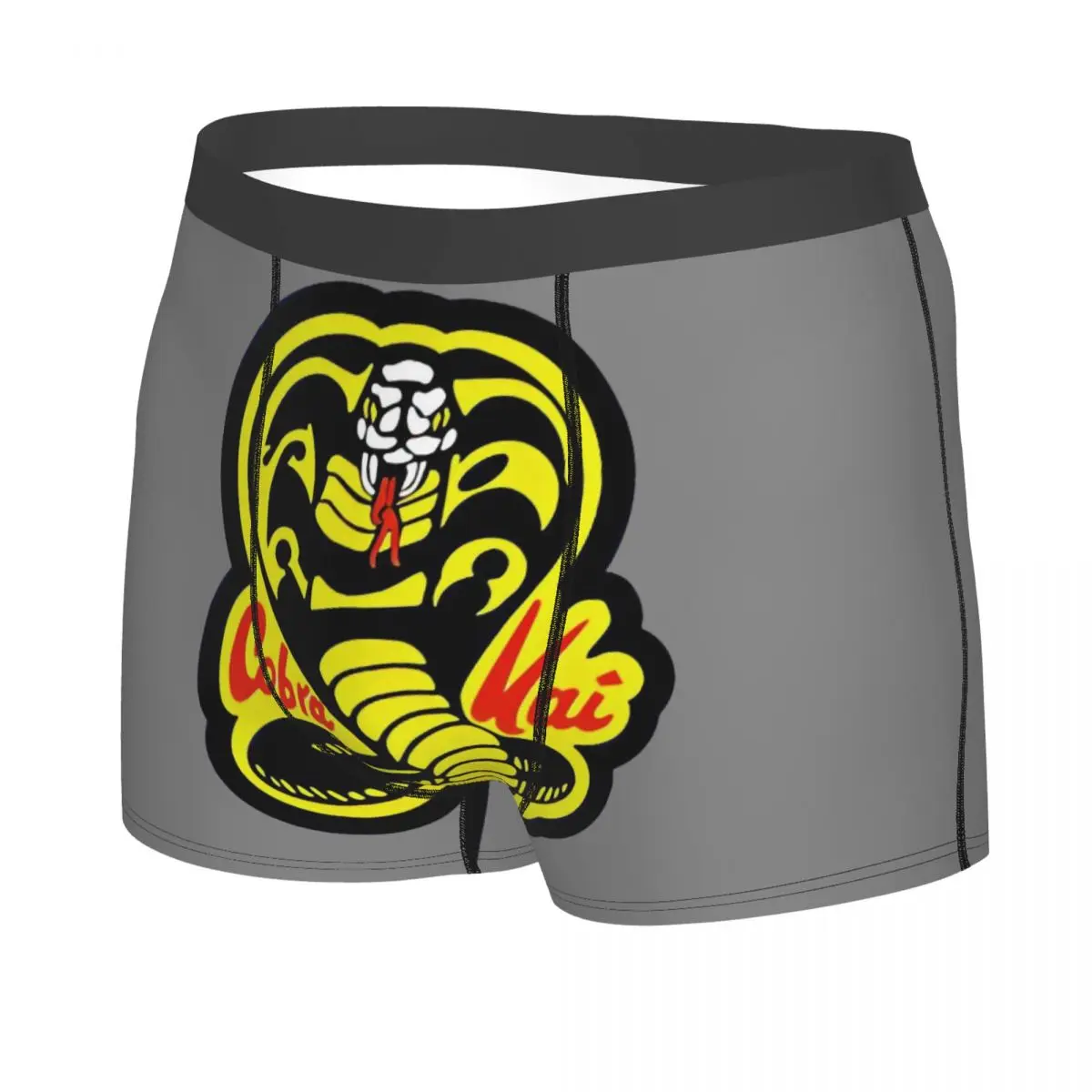 Karate Kid Cobra Kai Vintage Mencosy Boxer Briefs,3D printing Underpants, Highly Breathable Top Quality Gift Idea