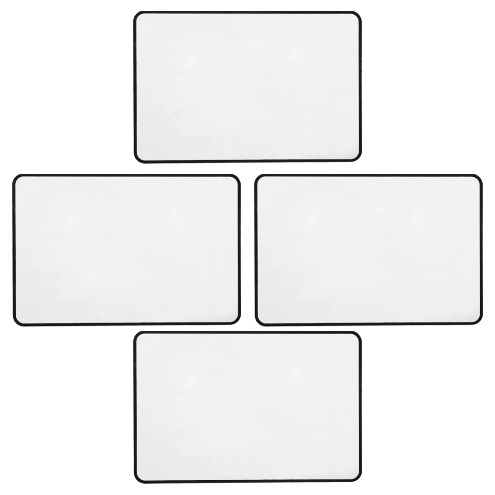 

4pcs Handheld Magnifier 120x180cm Ultrathin Card Type Full Page Reading Bookmark Elderly Clear Flat Glass Mirror Sheet