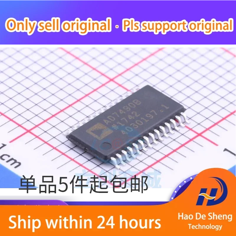 

10PCS/LOT AD7490 AD7490BRU AD7490BRUZ TSSOP-28 AD7490B Converter IC New Original In Stock