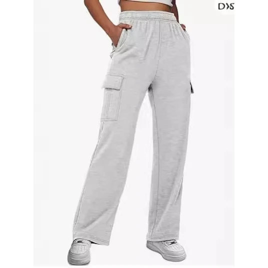 Loose Thickened Work Pants Sweatpants 2024 Spring Long Pants Other Material 100% Comfortable Casual Trousers for Women