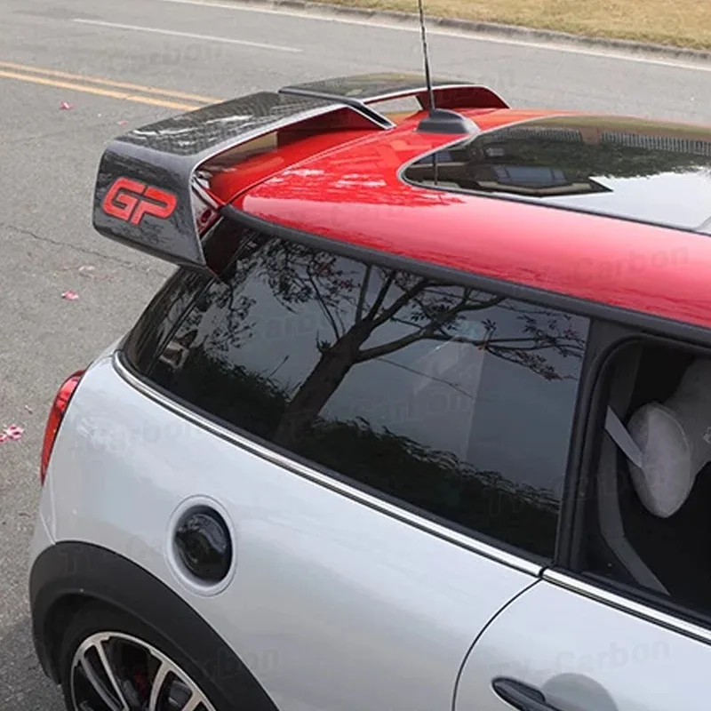 

For 2014-2023 MINI F56 JCW GP3 Style Spoiler Real Carbon Fiber COOPER F56 Tail Box Cover Wing Car Tuning Accsesories FRP