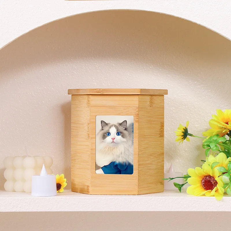 Pet Angel Urn Dog Cat Pet Memorial Cremation Kitten Puppy Cremation Funeral Box