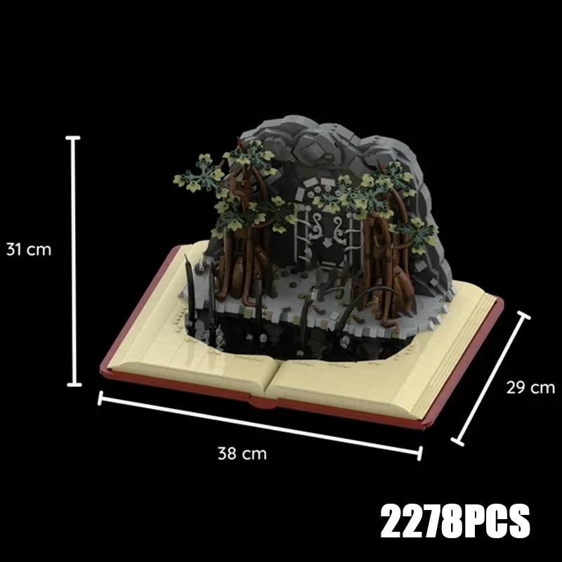 

Popular Ring Movie Model Moc Building Bricks Doors Of Fellowship Technology Modular Blocks Gift Christmas Toys DIY Sets Assembly