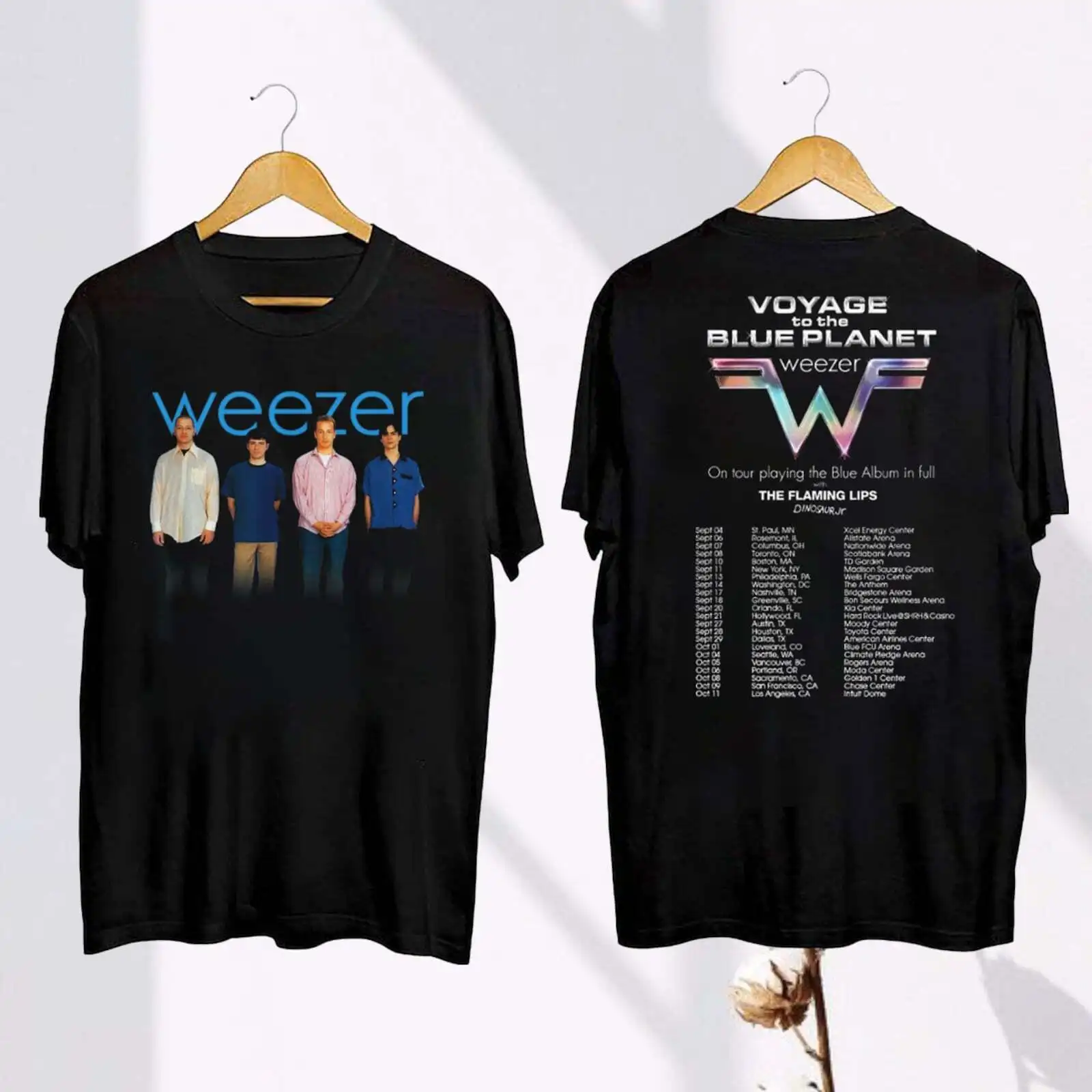 2024 Weezer Band Fall Tour T-Shirt, Weezer Band Fan Gift Shirt, Weezer 2024 Conc