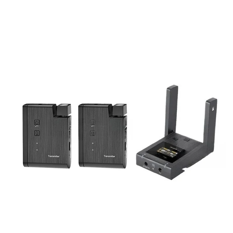 Wireless microphone, mobile phone camera, collar microphone, little bee interview breast wheat