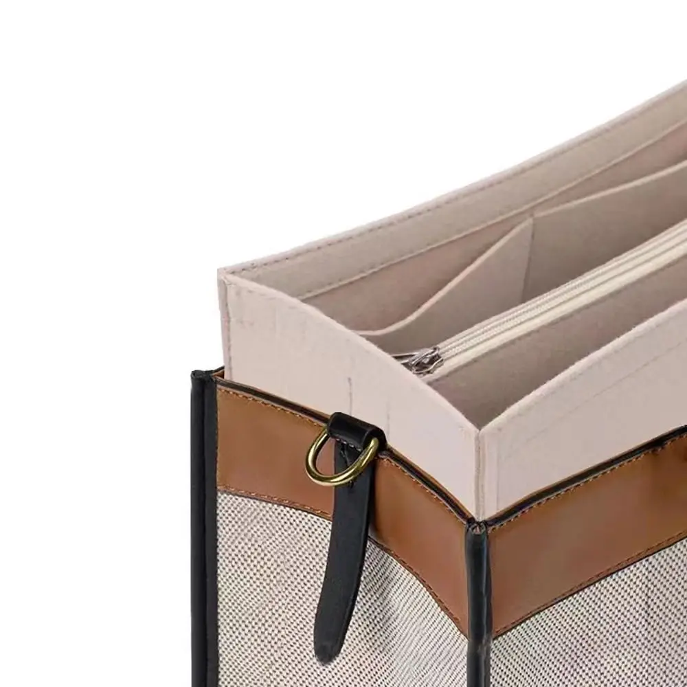 ورأى إدراج بطانة المحفظة المنظم الحقيبة حقيبة يد حمل حقيبة داخلية ل LV Onthego #6