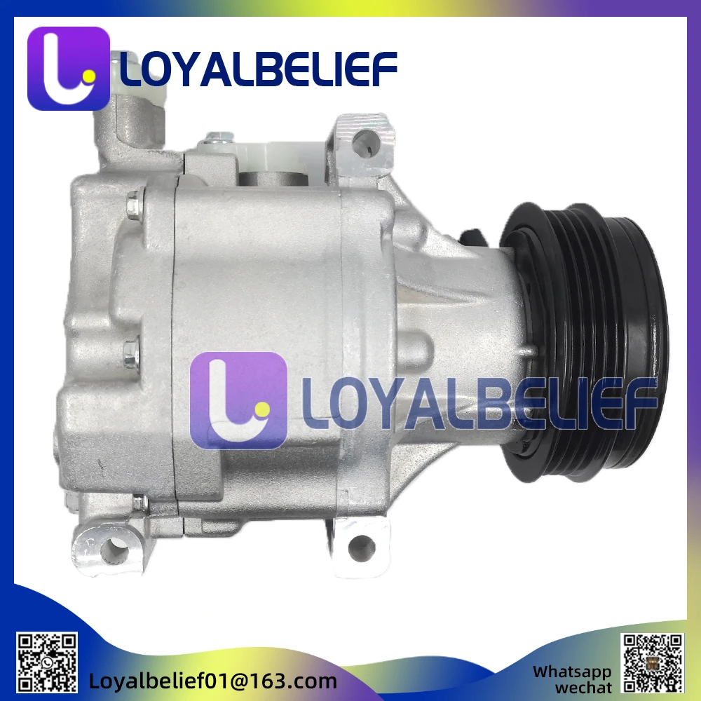 

Air Auto Ac Conditioning Compressor for Toyota MR2 Spyder Daihatsu Materia 4472605620 447300-8780 447220-6273 447220-6272 SCS06C