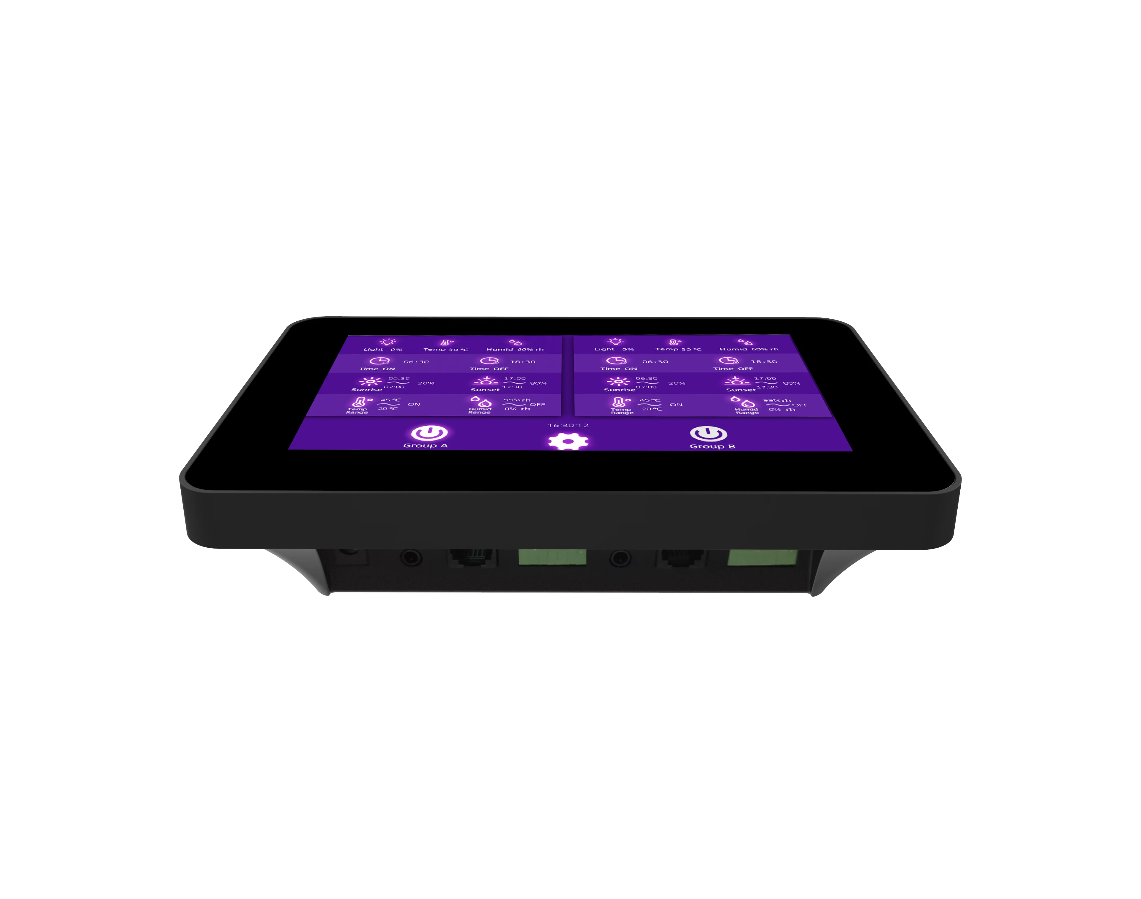 

Popular Hot sell US Stock Touchscreen Automated Dimmer Master Controller 0-10V Dimming with Dual-Zone Control