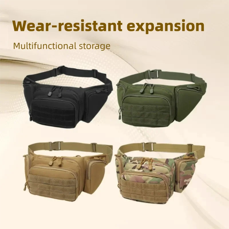

Многофункциональная тактическая поясная сумка для активного отдыха, велоспорта, портативный скрытый подсумок Molle, тактический аксессуар, универсальный органайзер