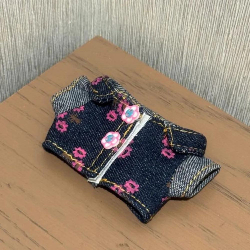 

Casual Wears Cotton Doll Clothes Fashion Cute Doll Shirt Clothes Mini Multistyles Jeans Overalls Shorts 17cm Cotton Doll