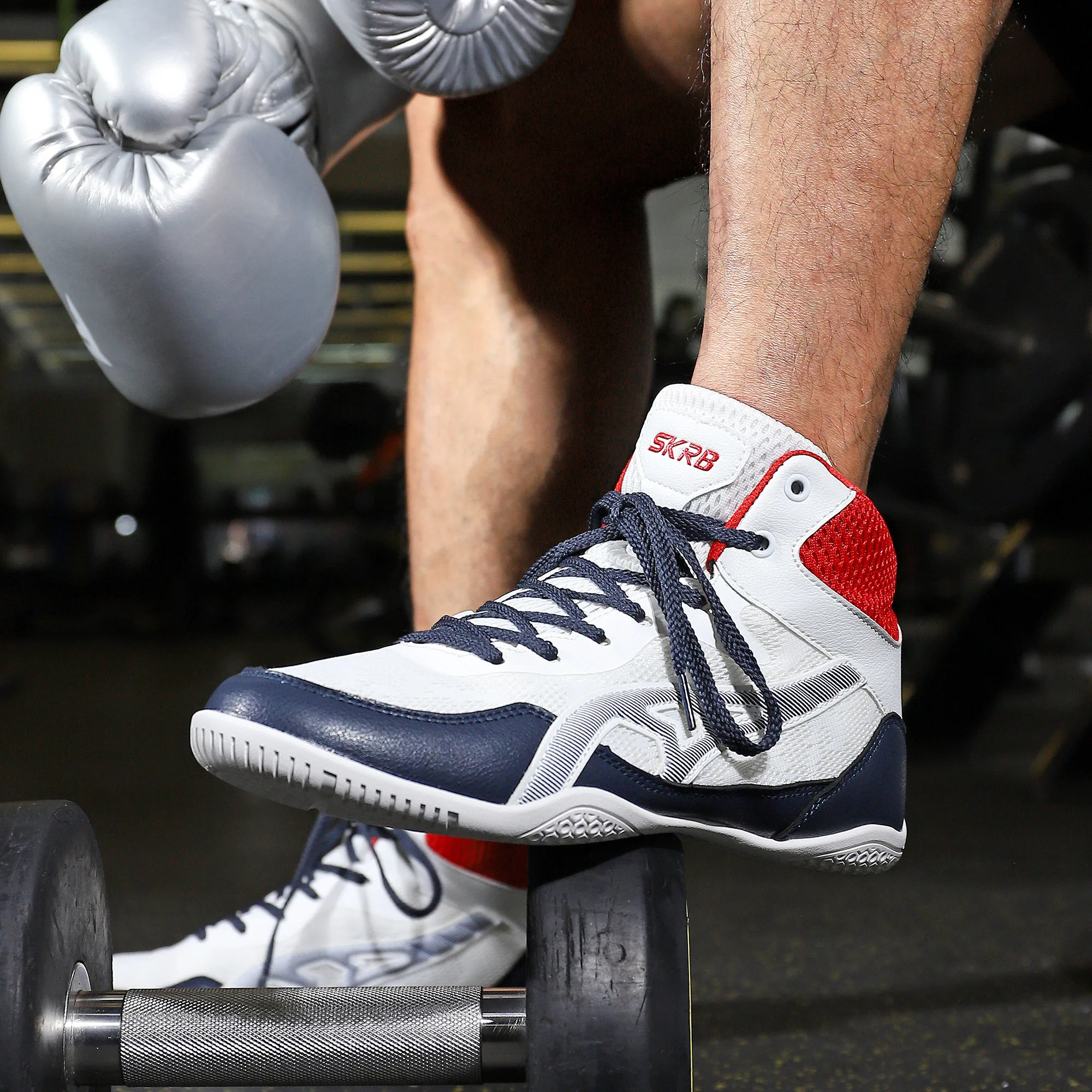 

Профессиональные мужские борцовские ботинки, домашняя боксерская обувь, мужская молодежная боксерская спортивная обувь для мужчин, Нескользящие борцовские кроссовки