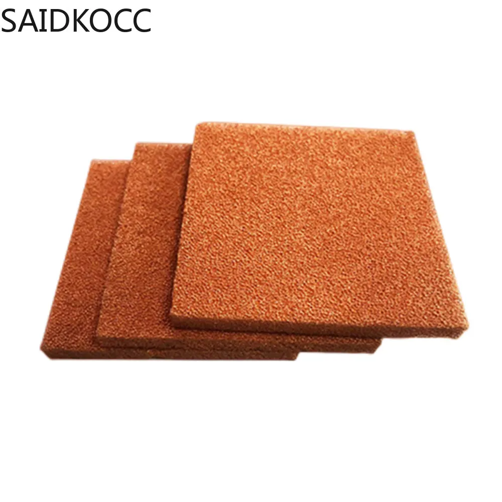 

0.15 2mm Porous Foam Copper Foam Electromagnetic Shielding Catalyst Filter Battery Electrode Heat-conducting Dissipating