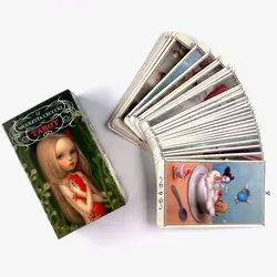 10.3*6cm Nicoletta Ceccoli Tarot Deck Party Table Gam Fortune-telling Prophecy 78 Pcs Cards