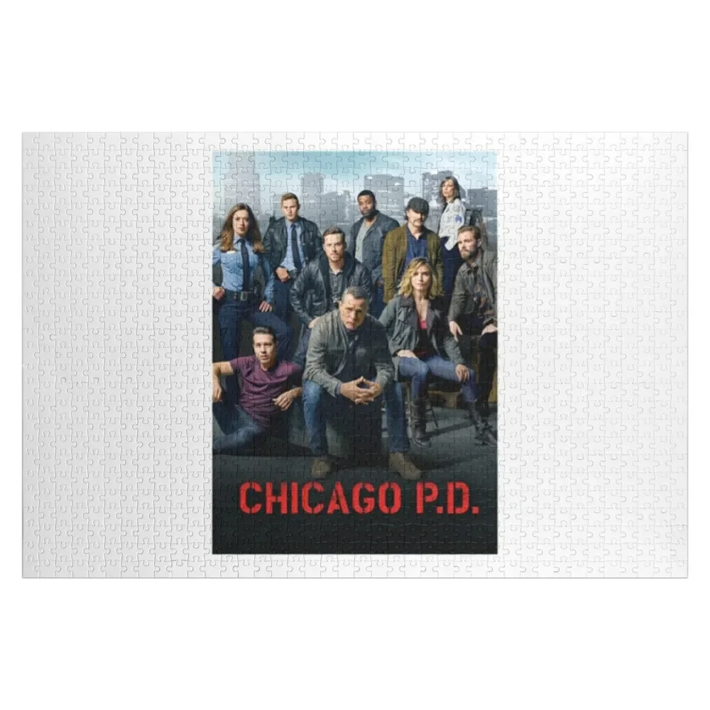 

Chicago P.D. Jigsaw Puzzle Personalised Customized Kids Gift Wooden Boxes Puzzle