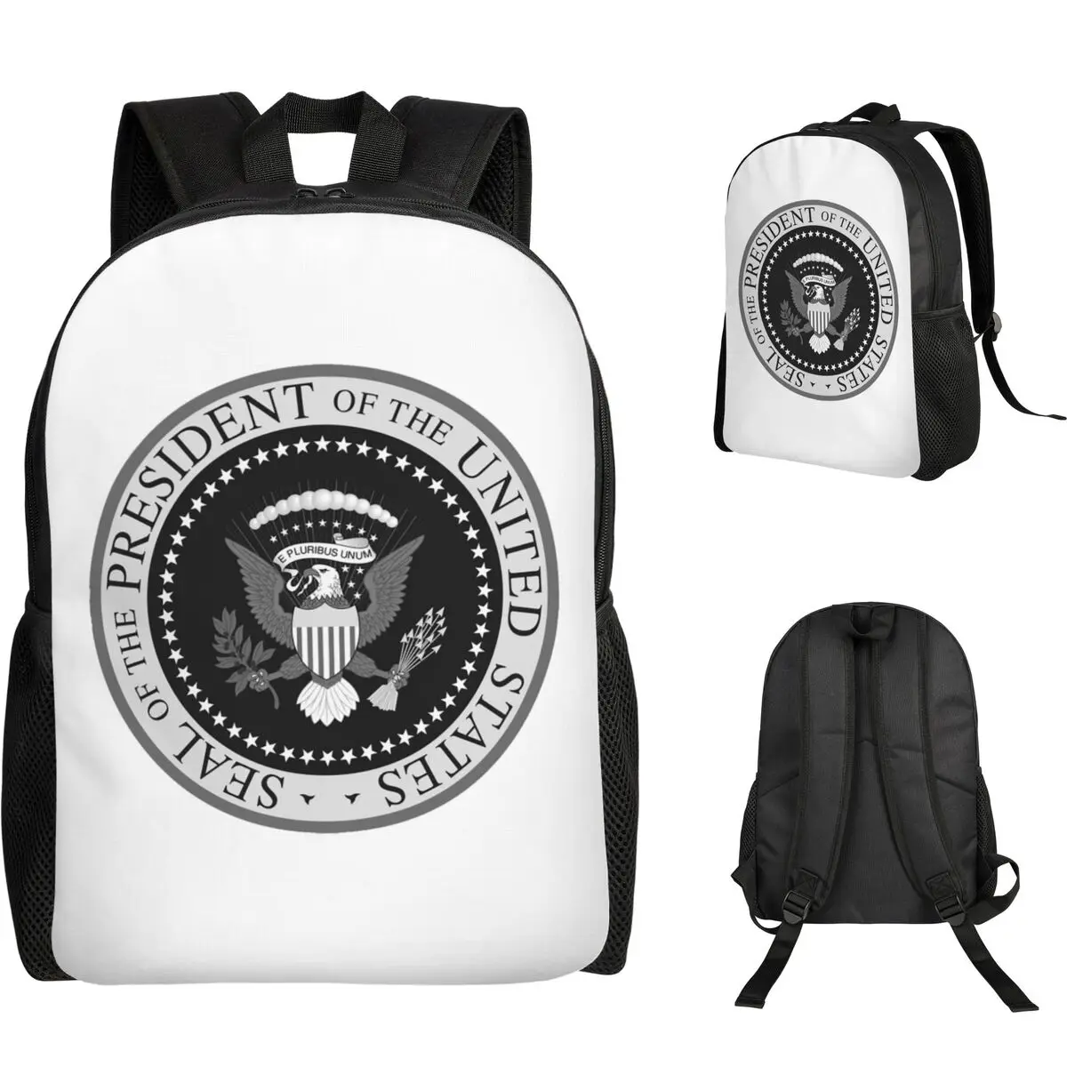 Seal Of The President Of The United States Backpack Student Boys Girls BookBag School Bag Computer Shoulder Bags
