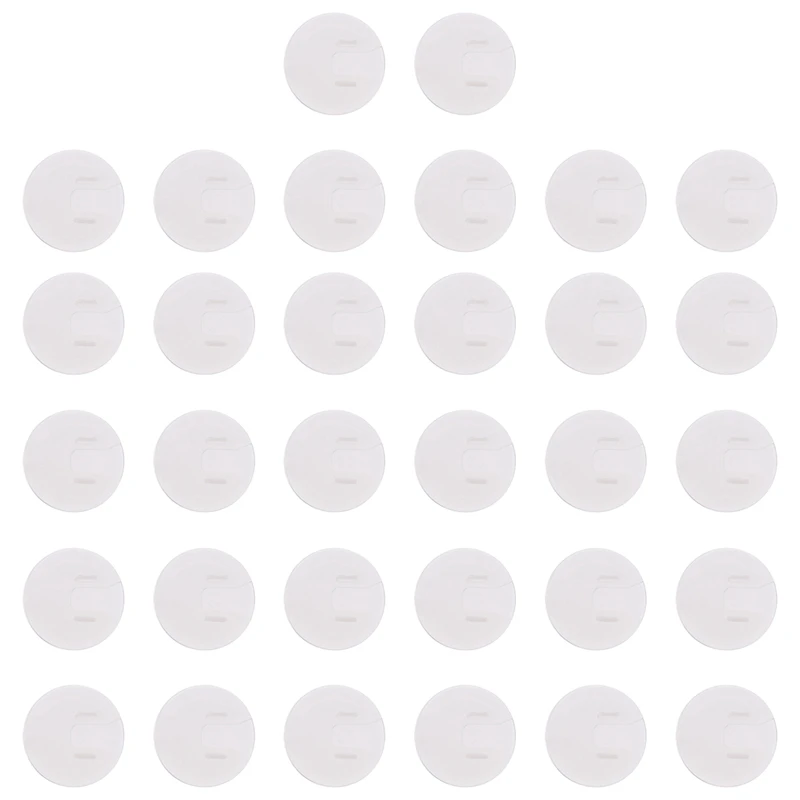 Outlet Plug Covers (32 Pack) Clear Child Proof Electrical Protector Safety Caps