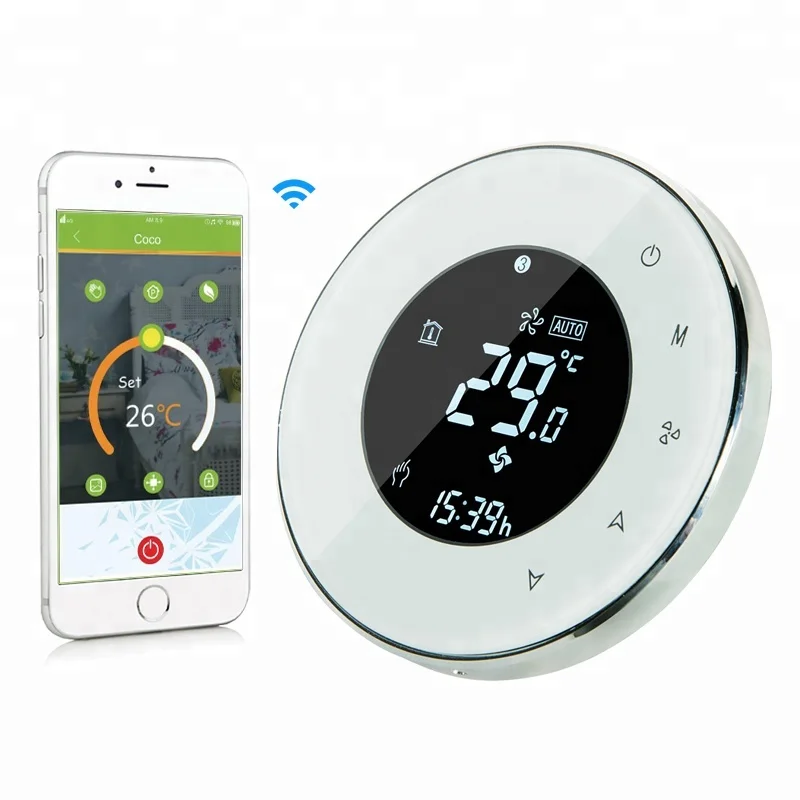 Mobile App WiFi Smart Thermostat water/gas boiler heating with Alexa VOICE ASSISANTS 3A