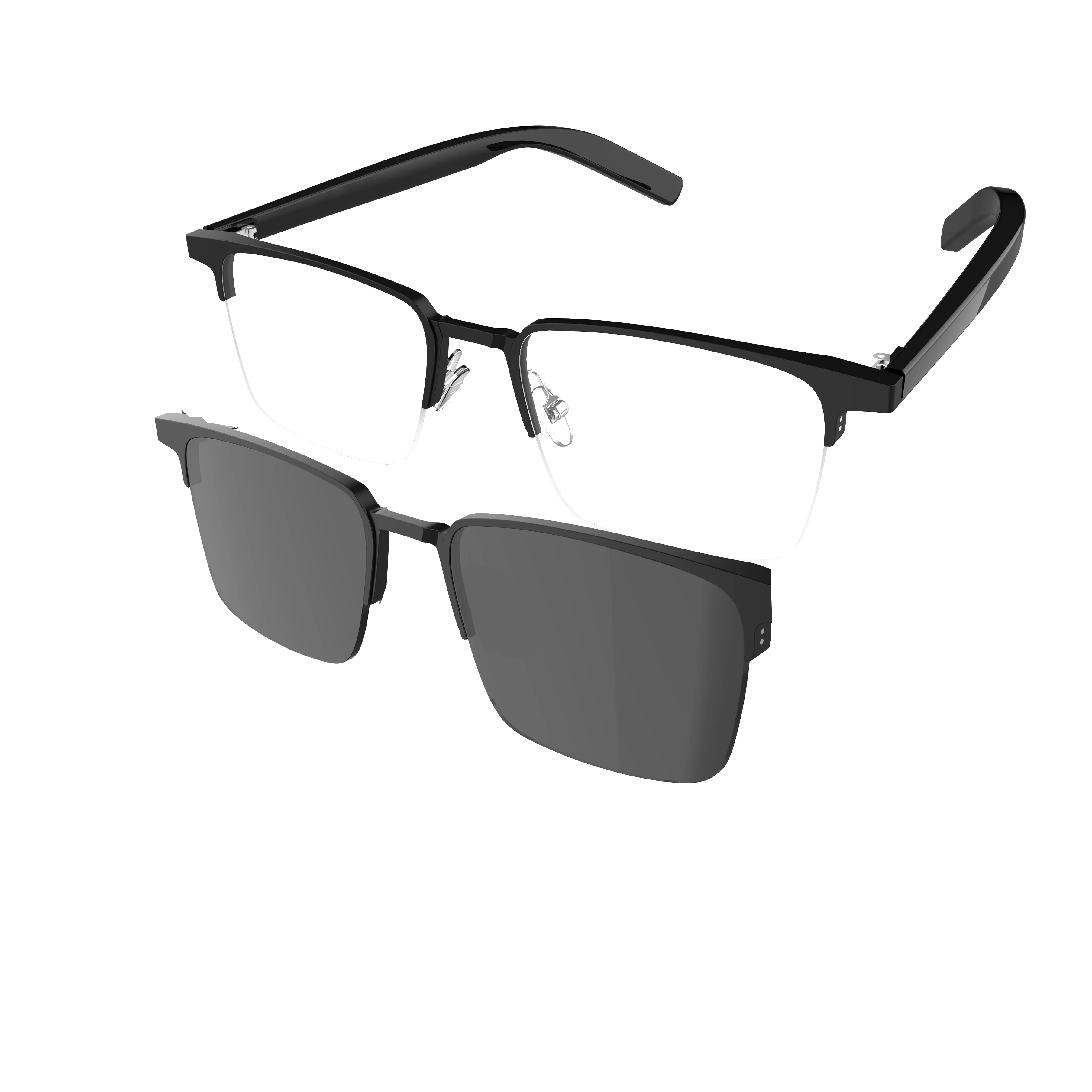 G05-T4 Unisex High-End Vintage Acetate Sunglasses Polarized Sun Glasses with Anti-Blue Light Night Vision Features Smart Product