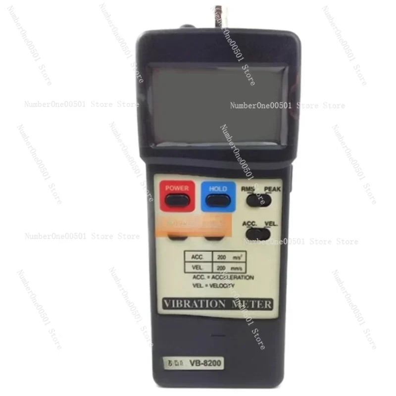 

Precision Vibration Meter with Magnetic Mount Digital Vibrometer for Industrial Equipment Monitoring Bearing Analysis VB-8200