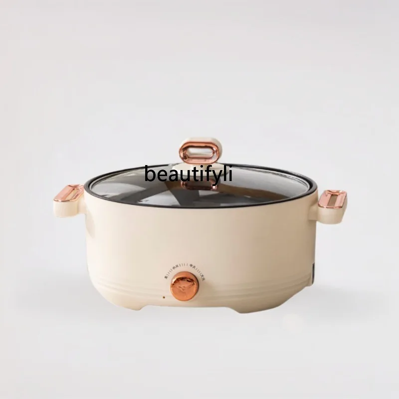 وعاء طبخ كهربائي، وعاء ساخن كهربائي، وعاء طبخ منزلي مدمج غير لاصق، مكواة بخار كهربائية