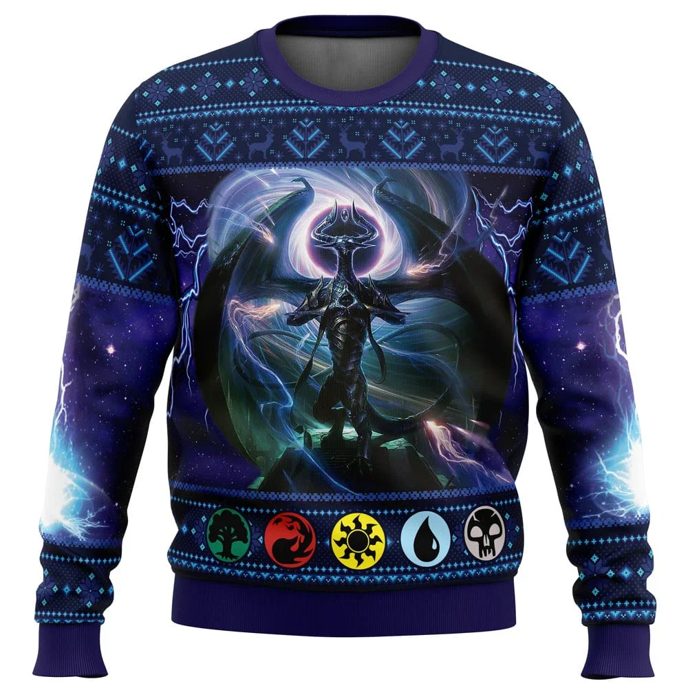 Autumn/Winter Clothing Magic The Gathering Ugly Christmas Sweater Gift Santa Claus Pullover For Mens 3D Womans Sweatshirt/Tops