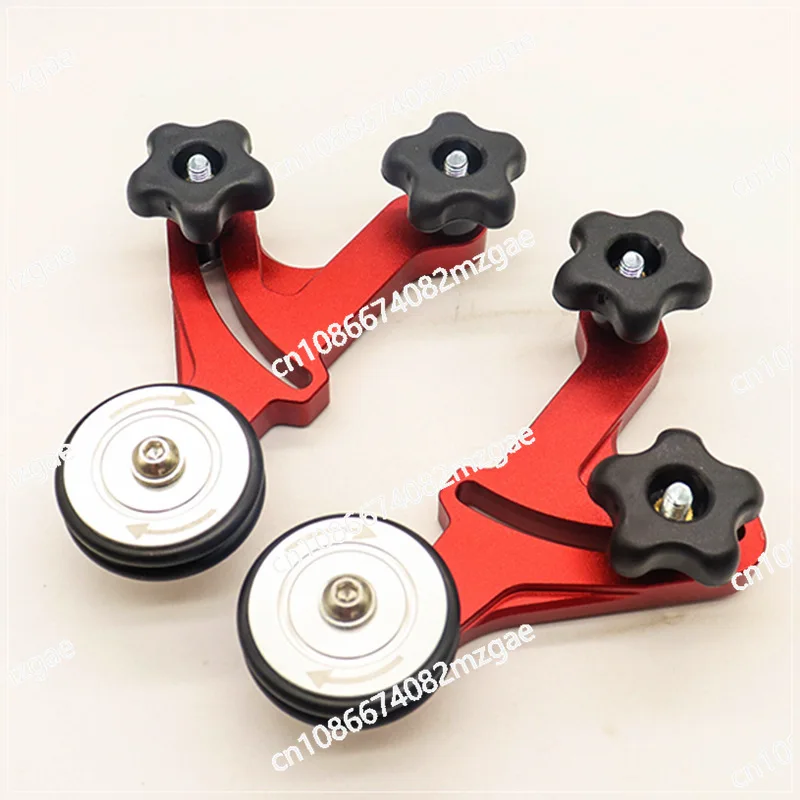 

One-way woodworking multi-function bearing roller press, flip-chip engraving machine, one-way woodworking table saw press wheel