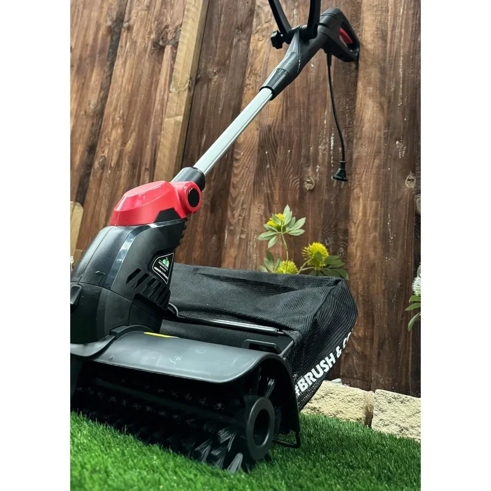 Artificial Grass Sweeper/Yard Electric Power Brush #Brush & Collect Lightweight & Easy To Use No Tool Assembly Required