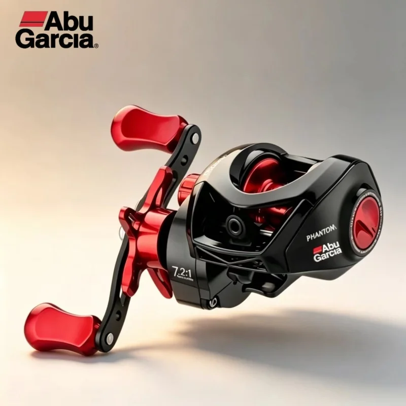 Neue Abu Garcia Angelrolle 18KG Max Drag Metall 3+1BB 7.2:1 Übersetzungsverhältnis für Bass Süßwasser Weitwurfangeln – Detail 1